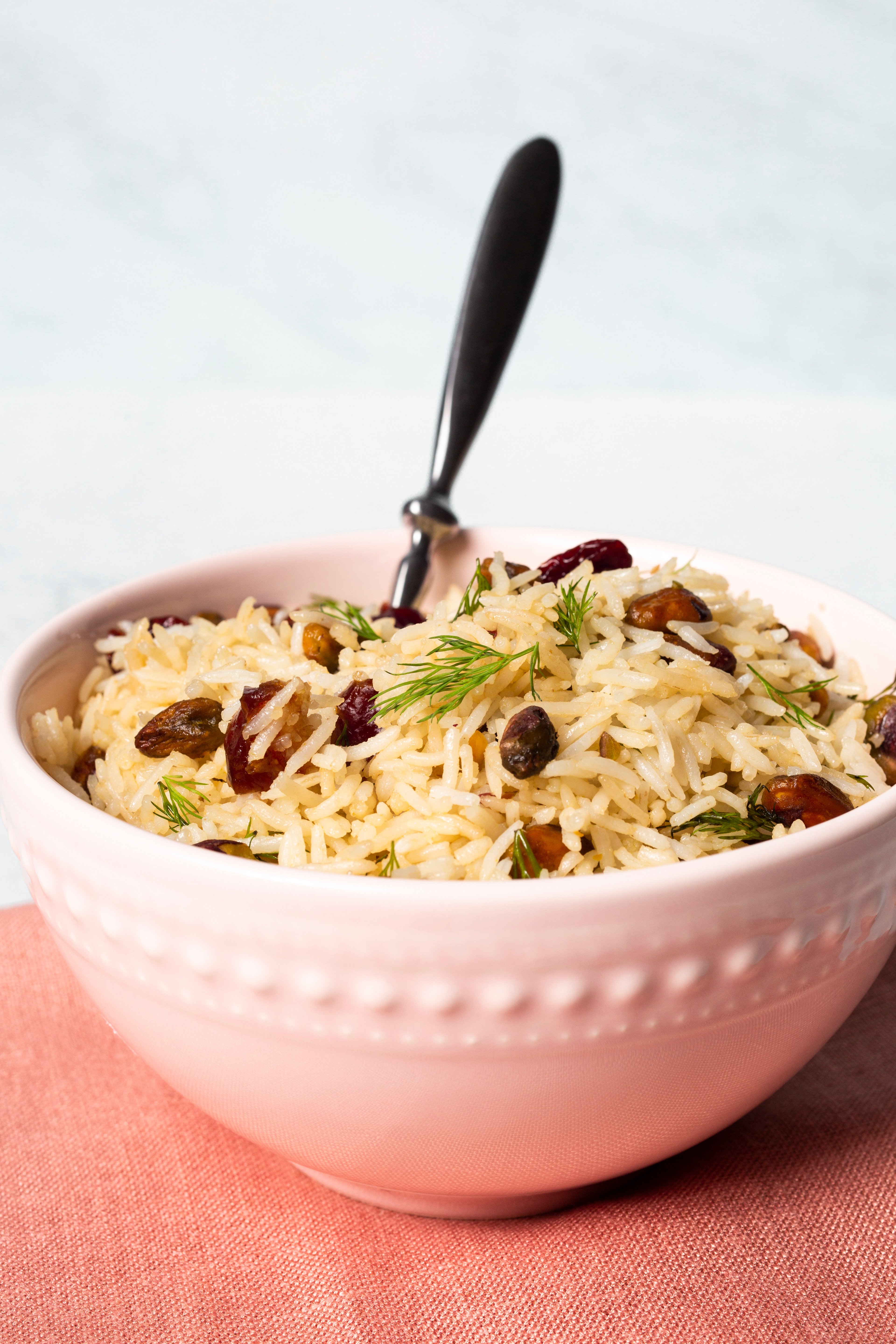 Basmati Rice with Dates, Dill, and Cherries